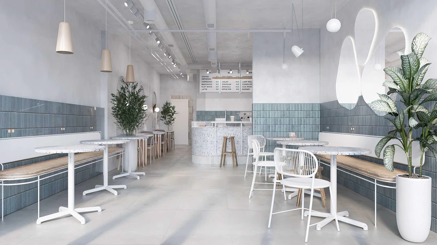 I will do 3D Café & Restaurant Interior Design