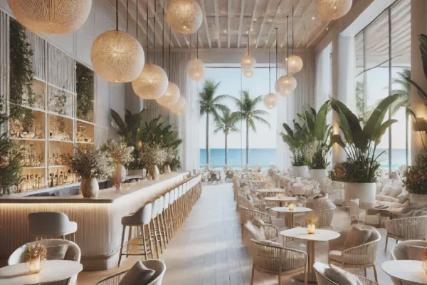 I will do Interior Design And 3D Rendering For Restaurant, Bar, Cafe