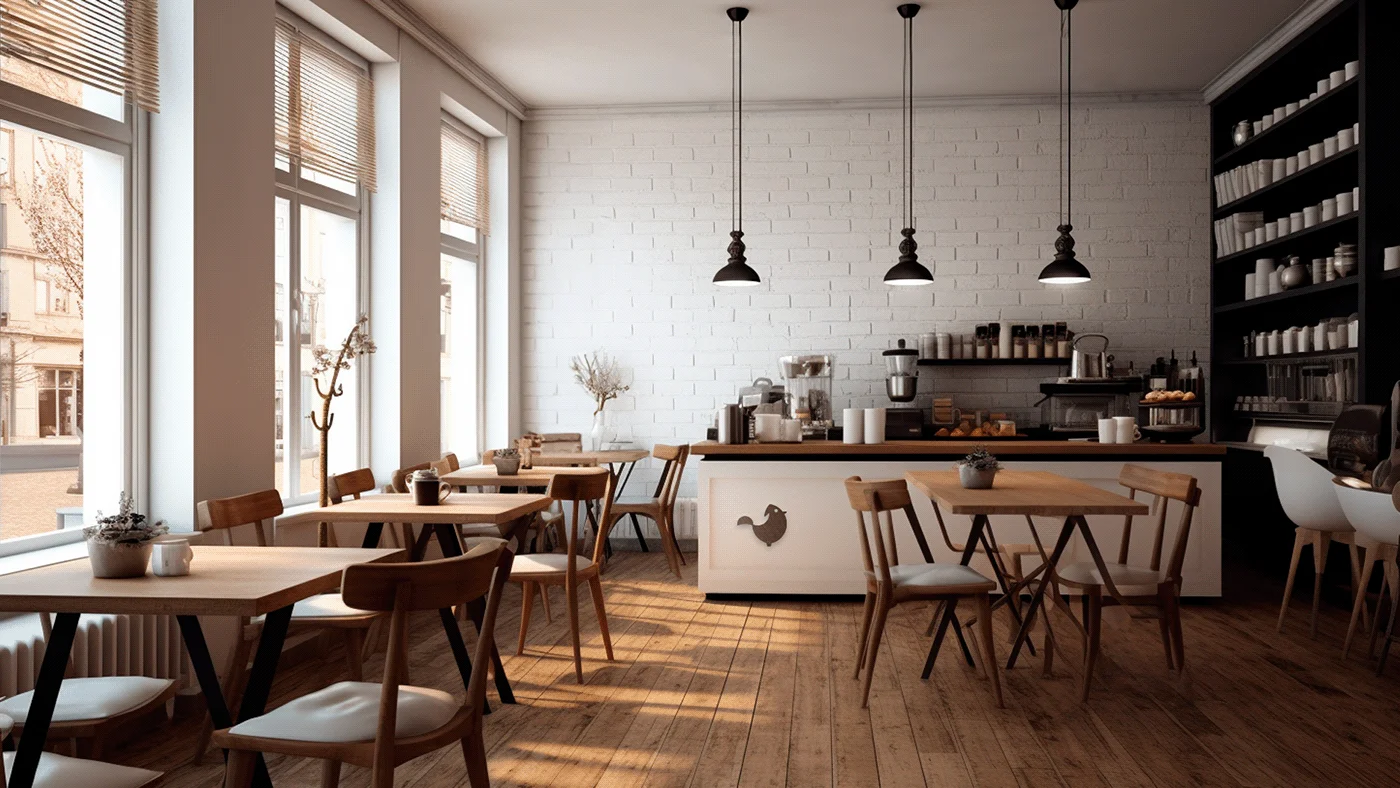 I will do retail store,shop cafe restaurants interior design and rendering