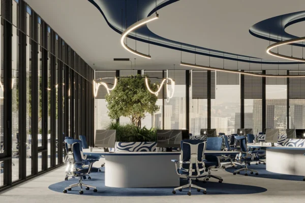 I will Transform Your Co-Working Space with Creative and Functional Interior Design