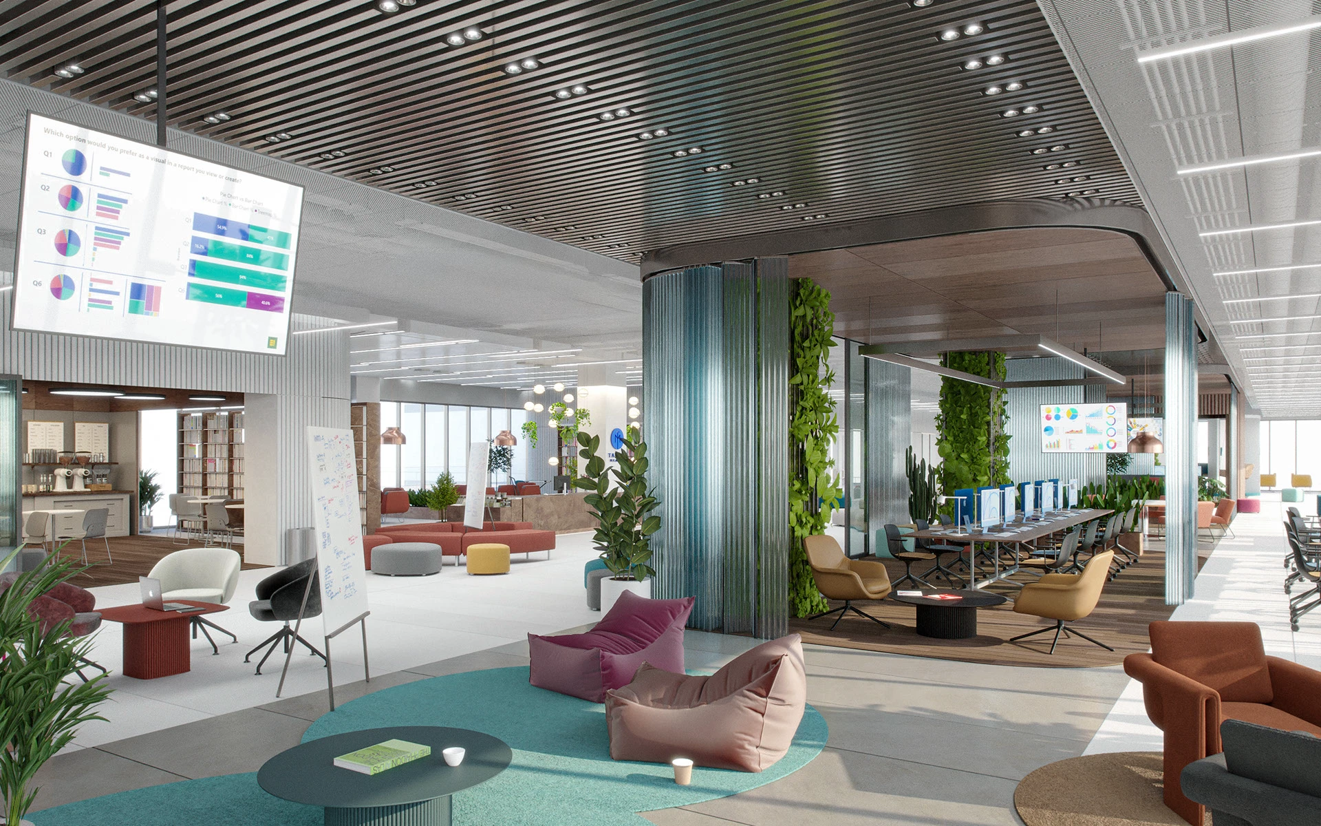 I Will Interior Design And Render Your, Store, Commercial space