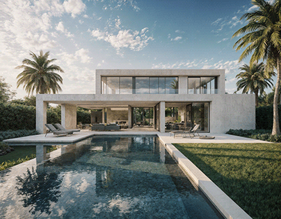 I will create luxury villa, apartment interior and exterior 3d designs