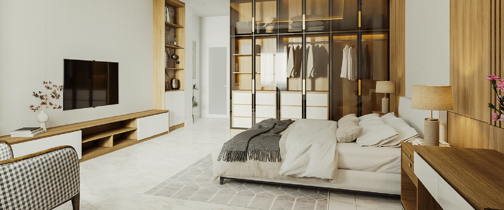 I will create 3d rendering for interior exterior room, restaurant