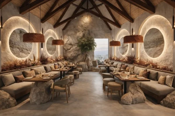 I will render 3d modern restaurant interior ,cozy coffee shop,cafe design