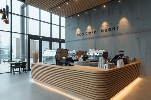 I will recreate 3d dessert shop,coffee bar interior, cafe